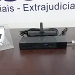 LOTE 157 - 01 DOCK STATION DELL USB TIPO C COM FONTE.  (NO ESTADO EM QUE SE ENCONTRA. SUJEITO A AVARIAS OCULTAS/VISÍVEIS.)