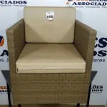 LOTE 056 - 01 POLTRONA DE JARDIM. (NO ESTADO EM QUE SE ENCONTRA. SUJEITO A AVARIAS OCULTAS/VISÍVEIS.) BH1517D