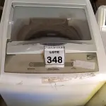LOTE 348 - 01 MÁQUINA DE LAVAR ROUPAS BRASTEMP 6KG 220V. (NO ESTADO) ATENÇÃO! FAZER A VISITAÇÃO ANTES DE ARREMATAR, NÃO SABEMOS SE FUNCIONA. LEILÃO NÃO TEM GARANTIA E NEM DEVOLUÇÃO, SUJEITO A POSSÍVEIS AVARIAS VISÍVEIS/OCULTAS E/OU AUSÊNCIA DE COMPONENTES.