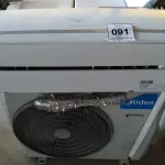 LOTE 091 - 01 AR CONDICIONADO MIDEA INVERT 23.000BTUS. (NO ESTADO EM QUE SE ENCONTRA. SUJEITO A AVARIAS OCULTAS/VISÍVEIS.)