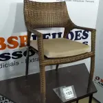 LOTE 103 - 01 CADEIRA DE JARDIM. (NO ESTADO EM QUE SE ENCONTRA. SUJEITO A AVARIAS OCULTAS/VISÍVEIS.) BF8658B