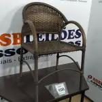 LOTE 106 - 01 CADEIRA DE JARDIM. (NO ESTADO EM QUE SE ENCONTRA. SUJEITO A AVARIAS OCULTAS/VISÍVEIS.) AV9404Y