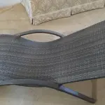 LOTE 129 - 01 CADEIRA DE JARDIM. (NO ESTADO EM QUE SE ENCONTRA. SUJEITO A AVARIAS OCULTAS/VISÍVEIS.) AV9525U