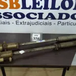 LOTE 338 - 02 BOMBAS DE ÓLEO PRA TAMBOR.(NO ESTADO) ATENÇÃO! FAZER A VISITAÇÃO ANTES DE ARREMATAR, NÃO SABEMOS SE FUNCIONA. LEILÃO NÃO TEM GARANTIA E NEM DEVOLUÇÃO, SUJEITO A POSSÍVEIS AVARIAS VISÍVEIS/OCULTAS E/OU AUSÊNCIA DE COMPONENTES.