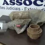LOTE 281 - 03 TÊ DE 110X75MM E 02 ADAPTADORES SOLDÁVEIS DE 85X3. (NO ESTADO) ATENÇÃO! FAZER A VISITAÇÃO ANTES DE ARREMATAR, NÃO SABEMOS SE FUNCIONA. LEILÃO NÃO TEM GARANTIA E NEM DEVOLUÇÃO, SUJEITO A POSSÍVEIS AVARIAS VISÍVEIS/OCULTAS E/OU AUSÊNCIA DE COMPONENTES.