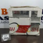 LOTE 283 - 01 GABINETE COM ESPELHEIRA FLORENCE 60X30.  (NO ESTADO) ATENÇÃO! FAZER A VISITAÇÃO ANTES DE ARREMATAR, NÃO SABEMOS SE FUNCIONA. LEILÃO NÃO TEM GARANTIA E NEM DEVOLUÇÃO, SUJEITO A POSSÍVEIS AVARIAS VISÍVEIS/OCULTAS E/OU AUSÊNCIA DE COMPONENTES.