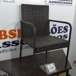LOTE 085 - 01 CADEIRA DE JARDIM. (NO ESTADO EM QUE SE ENCONTRA. SUJEITO A AVARIAS OCULTAS/VISÍVEIS.) BH1671D