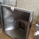 LOTE 424 - 01 COIFA EM INOX. (NO ESTADO) ATENÇÃO! FAZER A VISITAÇÃO ANTES DE ARREMATAR, NÃO SABEMOS SE FUNCIONA. LEILÃO NÃO TEM GARANTIA E NEM DEVOLUÇÃO, SUJEITO A POSSÍVEIS AVARIAS VISÍVEIS/OCULTAS E/OU AUSÊNCIA DE COMPONENTES.