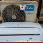 LOTE 047 - 01 AR CONDICIONADO SPRINGER 12.000 BTUS) (NO ESTADO EM QUE SE ENCONTRA. SUJEITO A AVARIAS OCULTAS/VISÍVEIS.) BF8503E
