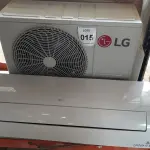 LOTE 015 - 01 AR CONDICIONADO LG DUAL INVERTE 19.000 BTUS.  (NO ESTADO EM QUE SE ENCONTRA. SUJEITO A AVARIAS OCULTAS/VISÍVEIS.) BH1607D