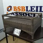 LOTE 112 - 01 MESA DE JARDIM. (NO ESTADO EM QUE SE ENCONTRA. SUJEITO A AVARIAS OCULTAS/VISÍVEIS.) AV9911V