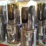 LOTE 290 - 11 BASES DE EXTINTORES EM INOX. (NO ESTADO) ATENÇÃO! FAZER A VISITAÇÃO ANTES DE ARREMATAR, NÃO SABEMOS SE FUNCIONA. LEILÃO NÃO TEM GARANTIA E NEM DEVOLUÇÃO, SUJEITO A POSSÍVEIS AVARIAS VISÍVEIS/OCULTAS E/OU AUSÊNCIA DE COMPONENTES.