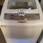 LOTE 343 - 01 MÁQUINA DE LAVAR ROUPAS BRASTEMP 8KG 220V. (NO ESTADO) ATENÇÃO! FAZER A VISITAÇÃO ANTES DE ARREMATAR, NÃO SABEMOS SE FUNCIONA. LEILÃO NÃO TEM GARANTIA E NEM DEVOLUÇÃO, SUJEITO A POSSÍVEIS AVARIAS VISÍVEIS/OCULTAS E/OU AUSÊNCIA DE COMPONENTES.