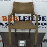 LOTE 024 - 01 CADEIRA DE JARDIM. (NO ESTADO EM QUE SE ENCONTRA. SUJEITO A AVARIAS OCULTAS/VISÍVEIS.)  BH1516V