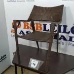LOTE 116 - 01 CADEIRA DE JARDIM. (NO ESTADO EM QUE SE ENCONTRA. SUJEITO A AVARIAS OCULTAS/VISÍVEIS.) BH1580V