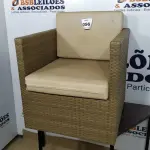 LOTE 056 - 01 POLTRONA DE JARDIM. (NO ESTADO EM QUE SE ENCONTRA. SUJEITO A AVARIAS OCULTAS/VISÍVEIS.) BH1517D