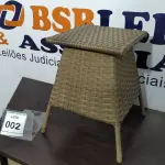 LOTE 002 - 01 MESA DE CANTO DE JARDIM. (NO ESTADO EM QUE SE ENCONTRA. SUJEITO A AVARIAS OCULTAS/VISÍVEIS.) BH1523L