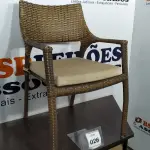 LOTE 026 - 01 CADEIRA DE JARDIM. (NO ESTADO EM QUE SE ENCONTRA. SUJEITO A AVARIAS OCULTAS/VISÍVEIS.) BF8659P