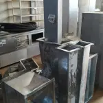 LOTE 418 - 01 LOTE COM VÁRIAS PEÇAS DE CHAMINÉ . (NO ESTADO) ATENÇÃO! FAZER A VISITAÇÃO ANTES DE ARREMATAR, NÃO SABEMOS SE FUNCIONA. LEILÃO NÃO TEM GARANTIA E NEM DEVOLUÇÃO, SUJEITO A POSSÍVEIS AVARIAS VISÍVEIS/OCULTAS E/OU AUSÊNCIA DE COMPONENTES.