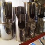 LOTE 290 - 11 BASES DE EXTINTORES EM INOX. (NO ESTADO) ATENÇÃO! FAZER A VISITAÇÃO ANTES DE ARREMATAR, NÃO SABEMOS SE FUNCIONA. LEILÃO NÃO TEM GARANTIA E NEM DEVOLUÇÃO, SUJEITO A POSSÍVEIS AVARIAS VISÍVEIS/OCULTAS E/OU AUSÊNCIA DE COMPONENTES.