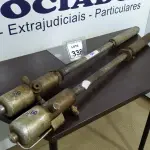LOTE 338 - 02 BOMBAS DE ÓLEO PRA TAMBOR.(NO ESTADO) ATENÇÃO! FAZER A VISITAÇÃO ANTES DE ARREMATAR, NÃO SABEMOS SE FUNCIONA. LEILÃO NÃO TEM GARANTIA E NEM DEVOLUÇÃO, SUJEITO A POSSÍVEIS AVARIAS VISÍVEIS/OCULTAS E/OU AUSÊNCIA DE COMPONENTES.