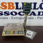 LOTE 097 - 01 BALANÇA DIGITAL MARCA KRATOS MAX. 15KG. (NO ESTADO) ATENÇÃO! FAZER A VISITAÇÃO ANTES DE ARREMATAR, NÃO SABEMOS SE FUNCIONA, LEILÃO NÃO TEM GARANTIA E NEM DEVOLUÇÃO, SUJEITO A POSSÍVEIS AVARIAS VISÍVEIS/OCULTAS E/OU AUSÊNCIA DE COMPONENTES.