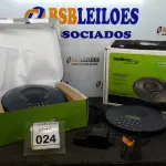 LOTE 024 - 02 APARELHOS DE AUDIOCONFERÊNCIA MARCA INTELBRAS. (NO ESTADO) ATENÇÃO! FAZER A VISITAÇÃO ANTES DE ARREMATAR, NÃO SABEMOS SE FUNCIONA, LEILÃO NÃO TEM GARANTIA E NEM DEVOLUÇÃO, SUJEITO A POSSÍVEIS AVARIAS VISÍVEIS/OCULTAS E/OU AUSÊNCIA DE COMPONENTES.