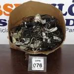 LOTE 076 - 01 LOTE COM GRANDE QUANTIDADE DE LEITORES DE CÓDIGO DE BARRA. (NO ESTADO) ATENÇÃO! FAZER A VISITAÇÃO ANTES DE ARREMATAR, NÃO SABEMOS SE FUNCIONA, LEILÃO NÃO TEM GARANTIA E NEM DEVOLUÇÃO, SUJEITO A POSSÍVEIS AVARIAS VISÍVEIS/OCULTAS E/OU AUSÊNCIA DE COMPONENTES.