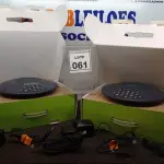 LOTE 061 - 02 APARELHOS DE AUDIOCONFERÊNCIA MARCA INTELBRAS. (NO ESTADO) ATENÇÃO! FAZER A VISITAÇÃO ANTES DE ARREMATAR, NÃO SABEMOS SE FUNCIONA, LEILÃO NÃO TEM GARANTIA E NEM DEVOLUÇÃO, SUJEITO A POSSÍVEIS AVARIAS VISÍVEIS/OCULTAS E/OU AUSÊNCIA DE COMPONENTES.