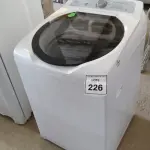 LOTE 226 -  01 MÁQUINA DE LAVAR ROUPAS BRASTEMP 12 KG 220V. (NO ESTADO EM QUE SE ENCONTRA. SUJEITO A AVARIAS OCULTAS/VISÍVEIS.)  AV935B