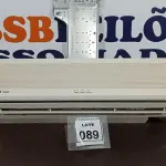 LOTE 089 - 01 EVAPORADORA 14.600BTUS MARCA TRANE. (NO ESTADO) ATENÇÃO! FAZER A VISITAÇÃO ANTES DE ARREMATAR, NÃO SABEMOS SE FUNCIONA, LEILÃO NÃO TEM GARANTIA E NEM DEVOLUÇÃO, SUJEITO A POSSÍVEIS AVARIAS VISÍVEIS/OCULTAS E/OU AUSÊNCIA DE COMPONENTES.