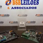 LOTE 056 - 02 PLACAS MÃE. (NO ESTADO) ATENÇÃO! FAZER A VISITAÇÃO ANTES DE ARREMATAR, NÃO SABEMOS SE FUNCIONA, LEILÃO NÃO TEM GARANTIA E NEM DEVOLUÇÃO, SUJEITO A POSSÍVEIS AVARIAS VISÍVEIS/OCULTAS E/OU AUSÊNCIA DE COMPONENTES.