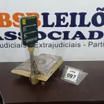 LOTE 097 - 01 BALANÇA DIGITAL MARCA KRATOS MAX. 15KG. (NO ESTADO) ATENÇÃO! FAZER A VISITAÇÃO ANTES DE ARREMATAR, NÃO SABEMOS SE FUNCIONA, LEILÃO NÃO TEM GARANTIA E NEM DEVOLUÇÃO, SUJEITO A POSSÍVEIS AVARIAS VISÍVEIS/OCULTAS E/OU AUSÊNCIA DE COMPONENTES.