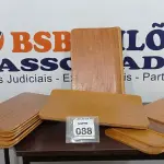 LOTE 088 - 20 PLACAS DE MADEIRAS. (NO ESTADO) ATENÇÃO! FAZER A VISITAÇÃO ANTES DE ARREMATAR, NÃO SABEMOS SE FUNCIONA, LEILÃO NÃO TEM GARANTIA E NEM DEVOLUÇÃO, SUJEITO A POSSÍVEIS AVARIAS VISÍVEIS/OCULTAS E/OU AUSÊNCIA DE COMPONENTES.