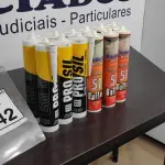 LOTE 142 - 12 BISNAGAS DE SELANTE SILICONE COM 260G MARCA PRODERSIL. (NO ESTADO) ATENÇÃO! FAZER A VISITAÇÃO ANTES DE ARREMATAR, NÃO SABEMOS SE FUNCIONA, LEILÃO NÃO TEM GARANTIA E NEM DEVOLUÇÃO, SUJEITO A POSSÍVEIS AVARIAS VISÍVEIS/OCULTAS E/OU AUSÊNCIA DE COMPONENTES.