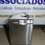 LOTE 201 -  01 LAVA LOUÇA WHIRPOOL 127V. (NO ESTADO EM QUE SE ENCONTRA. SUJEITO A AVARIAS OCULTAS/VISÍVEIS.)  AV9629Y