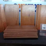 LOTE 167 - 20 PLACAS DE MADEIRAS. (NO ESTADO) ATENÇÃO! FAZER A VISITAÇÃO ANTES DE ARREMATAR, NÃO SABEMOS SE FUNCIONA, LEILÃO NÃO TEM GARANTIA E NEM DEVOLUÇÃO, SUJEITO A POSSÍVEIS AVARIAS VISÍVEIS/OCULTAS E/OU AUSÊNCIA DE COMPONENTES.