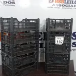 LOTE 187 - 10 CESTAS ORGANIZADORAS. (NO ESTADO) ATENÇÃO! FAZER A VISITAÇÃO ANTES DE ARREMATAR, NÃO SABEMOS SE FUNCIONA, LEILÃO NÃO TEM GARANTIA E NEM DEVOLUÇÃO, SUJEITO A POSSÍVEIS AVARIAS VISÍVEIS/OCULTAS E/OU AUSÊNCIA DE COMPONENTES.