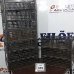LOTE 085 - 10 CESTAS ORGANIZADORAS. (NO ESTADO) ATENÇÃO! FAZER A VISITAÇÃO ANTES DE ARREMATAR, NÃO SABEMOS SE FUNCIONA, LEILÃO NÃO TEM GARANTIA E NEM DEVOLUÇÃO, SUJEITO A POSSÍVEIS AVARIAS VISÍVEIS/OCULTAS E/OU AUSÊNCIA DE COMPONENTES.