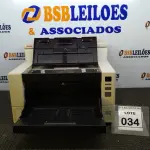 LOTE 034 - 01 SCANNER MODELO I4600 MARCA KPODAK. (NO ESTADO) ATENÇÃO! FAZER A VISITAÇÃO ANTES DE ARREMATAR, NÃO SABEMOS SE FUNCIONA, LEILÃO NÃO TEM GARANTIA E NEM DEVOLUÇÃO, SUJEITO A POSSÍVEIS AVARIAS VISÍVEIS/OCULTAS E/OU AUSÊNCIA DE COMPONENTES.