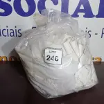 LOTE 246 - 01 SACO COM CORTINAS.  (NO ESTADO EM QUE SE ENCONTRA. SUJEITO A AVARIAS OCULTAS/VISÍVEIS.)  