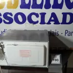 LOTE 190 -  01 MICRO-ONDAS PANASONIC 120V. (NO ESTADO EM QUE SE ENCONTRA. SUJEITO A AVARIAS OCULTAS/VISÍVEIS.) AV9731D  