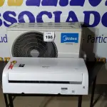LOTE 196 -  01 AR CONDICIONADO SPRINGER INVETER12.000BTUS. (NO ESTADO EM QUE SE ENCONTRA. SUJEITO A AVARIAS OCULTAS/VISÍVEIS.)  BH1465U