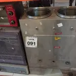 LOTE 091 - 01 CAFETEIRA INDUSTRIAL, 01 LAVA LOUCA MARCA ENXUTA E 01 FORNO ELÉTRICO MARCA BRITÂNIA. (NO ESTADO) ATENÇÃO! FAZER A VISITAÇÃO ANTES DE ARREMATAR, NÃO SABEMOS SE FUNCIONA, LEILÃO NÃO TEM GARANTIA E NEM DEVOLUÇÃO, SUJEITO A POSSÍVEIS AVARIAS VISÍVEIS/OCULTAS E/OU AUSÊNCIA DE COMPONENTES.