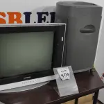 LOTE 108 - 01 FRAGMENTADORA MARCA DUOTEC E 01 TELEVISÃO DE TUBO MARCA SAMSUNG. (NO ESTADO) ATENÇÃO! FAZER A VISITAÇÃO ANTES DE ARREMATAR, NÃO SABEMOS SE FUNCIONA, LEILÃO NÃO TEM GARANTIA E NEM DEVOLUÇÃO, SUJEITO A POSSÍVEIS AVARIAS VISÍVEIS/OCULTAS E/OU AUSÊNCIA DE COMPONENTES.