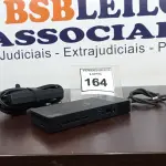 LOTE 164 - 01 DOCK STATION DELL USB TIPO C COM FONTE.  (NO ESTADO EM QUE SE ENCONTRA. SUJEITO A AVARIAS OCULTAS/VISÍVEIS.)