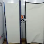 LOTE 082 - 02 TELAS DE PROJEÇÃO RETRÁTIL. (NO ESTADO) ATENÇÃO! FAZER A VISITAÇÃO ANTES DE ARREMATAR, NÃO SABEMOS SE FUNCIONA, LEILÃO NÃO TEM GARANTIA E NEM DEVOLUÇÃO, SUJEITO A POSSÍVEIS AVARIAS VISÍVEIS/OCULTAS E/OU AUSÊNCIA DE COMPONENTES.