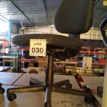 LOTE 030 - 01 CADEIRA GIRATÓRIA COM RODINHAS. (NO ESTADO) ATENÇÃO! FAZER A VISITAÇÃO ANTES DE ARREMATAR, NÃO SABEMOS SE FUNCIONA, LEILÃO NÃO TEM GARANTIA E NEM DEVOLUÇÃO, SUJEITO A POSSÍVEIS AVARIAS VISÍVEIS/OCULTAS E/OU AUSÊNCIA DE COMPONENTES.