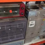 LOTE 091 - 01 CAFETEIRA INDUSTRIAL, 01 LAVA LOUCA MARCA ENXUTA E 01 FORNO ELÉTRICO MARCA BRITÂNIA. (NO ESTADO) ATENÇÃO! FAZER A VISITAÇÃO ANTES DE ARREMATAR, NÃO SABEMOS SE FUNCIONA, LEILÃO NÃO TEM GARANTIA E NEM DEVOLUÇÃO, SUJEITO A POSSÍVEIS AVARIAS VISÍVEIS/OCULTAS E/OU AUSÊNCIA DE COMPONENTES.