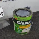 LOTE 118 - 01 LATA DE ACRÍLICO FOSCO 3,6L NA COR FOSCO EQUILÍBRIO MARCA GLASURIT. (NO ESTADO) ATENÇÃO! FAZER A VISITAÇÃO ANTES DE ARREMATAR, NÃO SABEMOS SE FUNCIONA, LEILÃO NÃO TEM GARANTIA E NEM DEVOLUÇÃO, SUJEITO A POSSÍVEIS AVARIAS VISÍVEIS/OCULTAS E/OU AUSÊNCIA DE COMPONENTES.